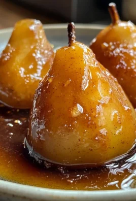 Air Fryer Spiced Pears