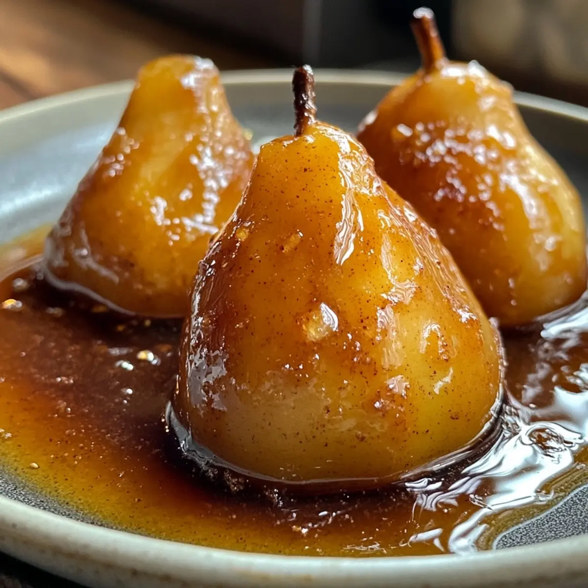 Air Fryer Spiced Pears