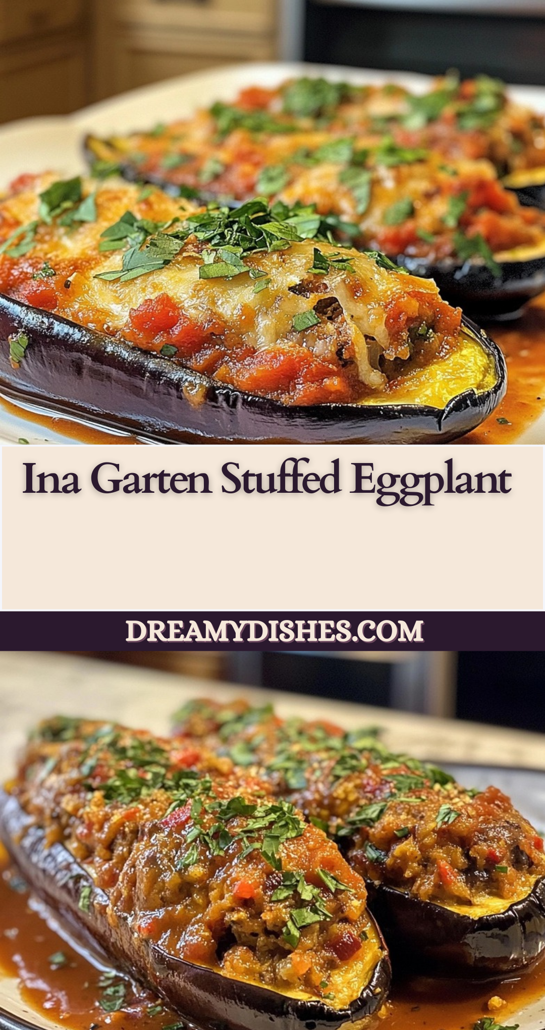 Ina Garten Stuffed Eggplant