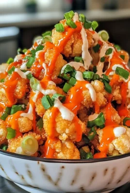 Crispy Cauliflower Buffalo Bowls