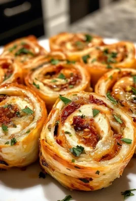 Sun-Dried Tomato Turkey Pinwheels