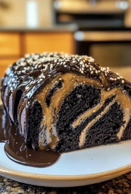Black Sesame Swirl Loaf