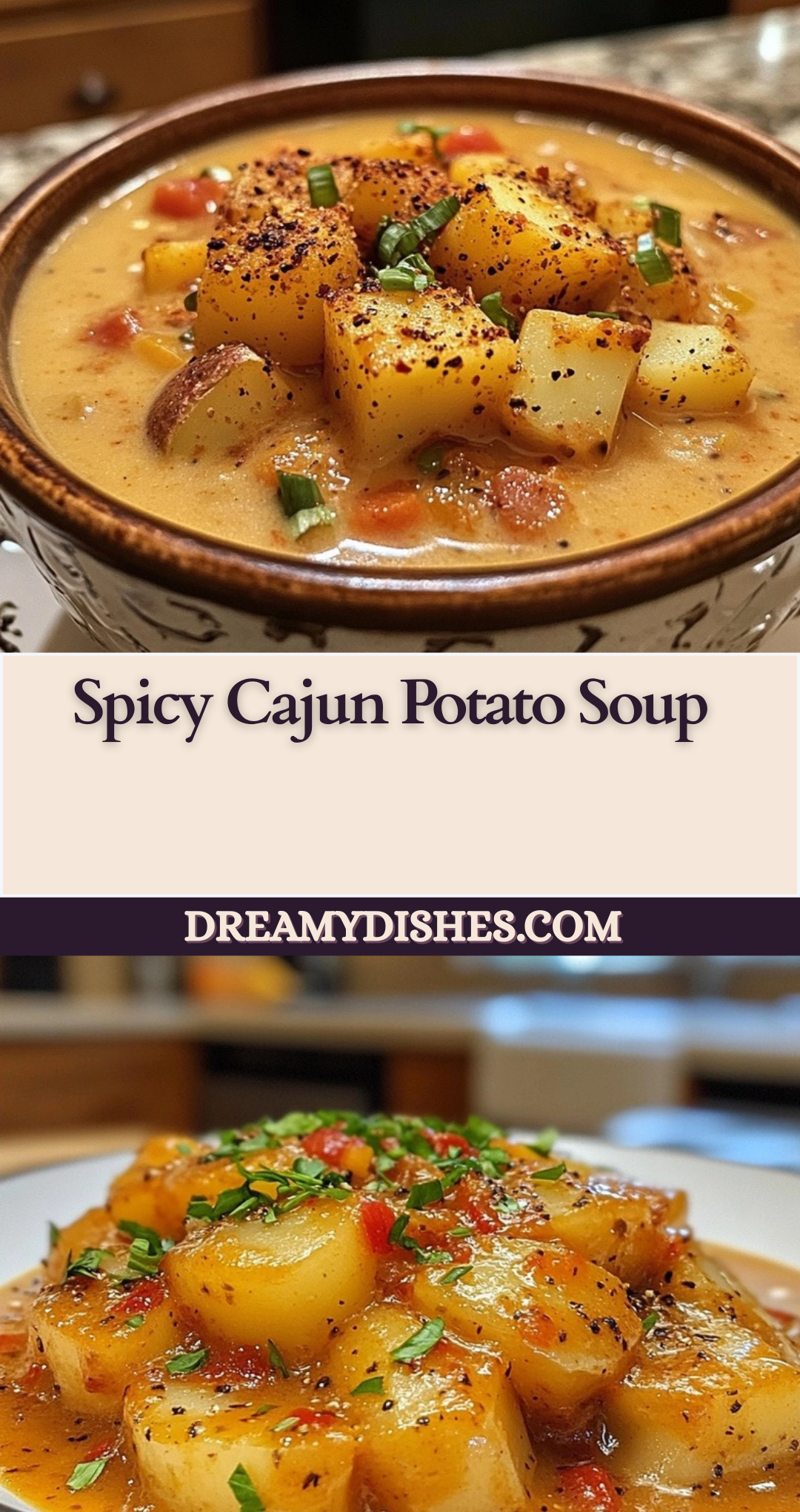Spicy Cajun Potato Soup