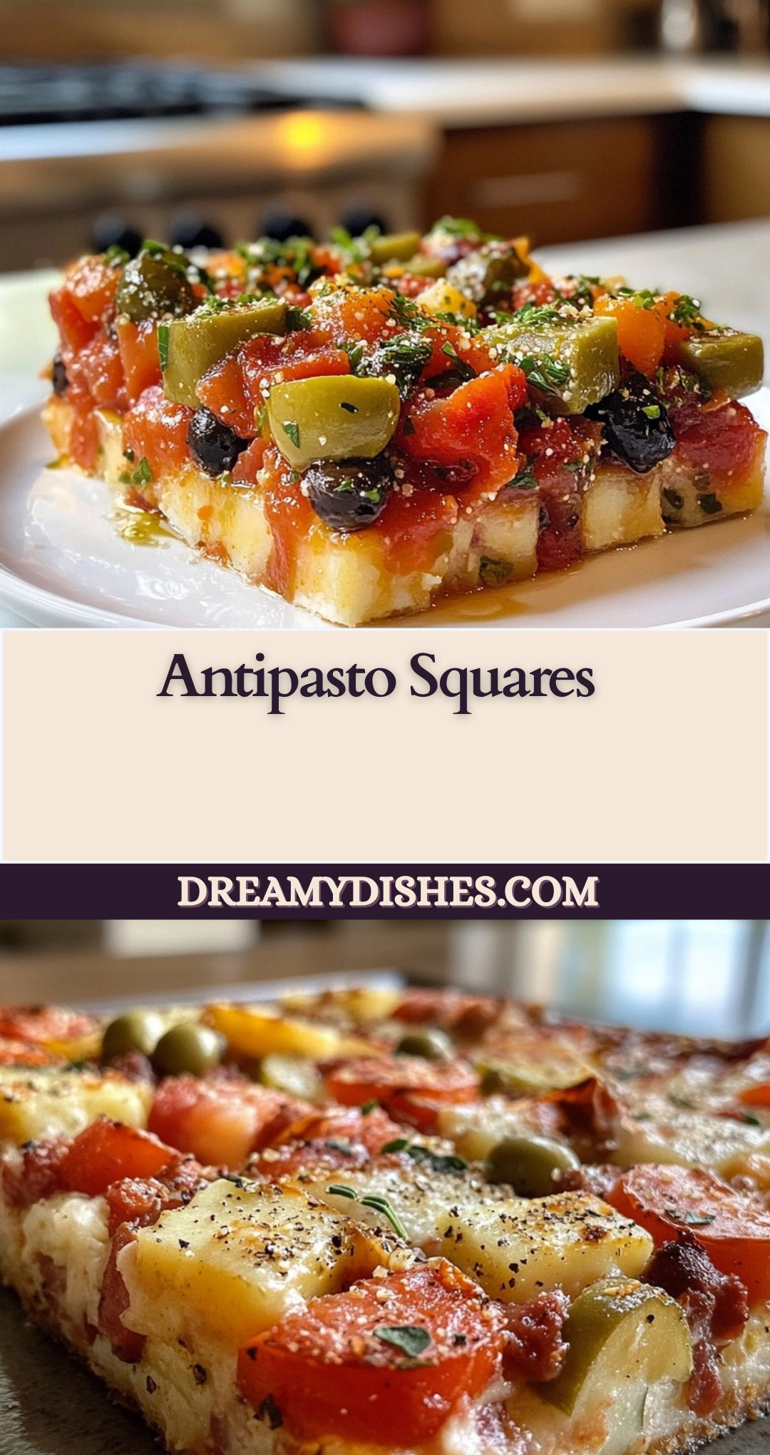 Antipasto Squares