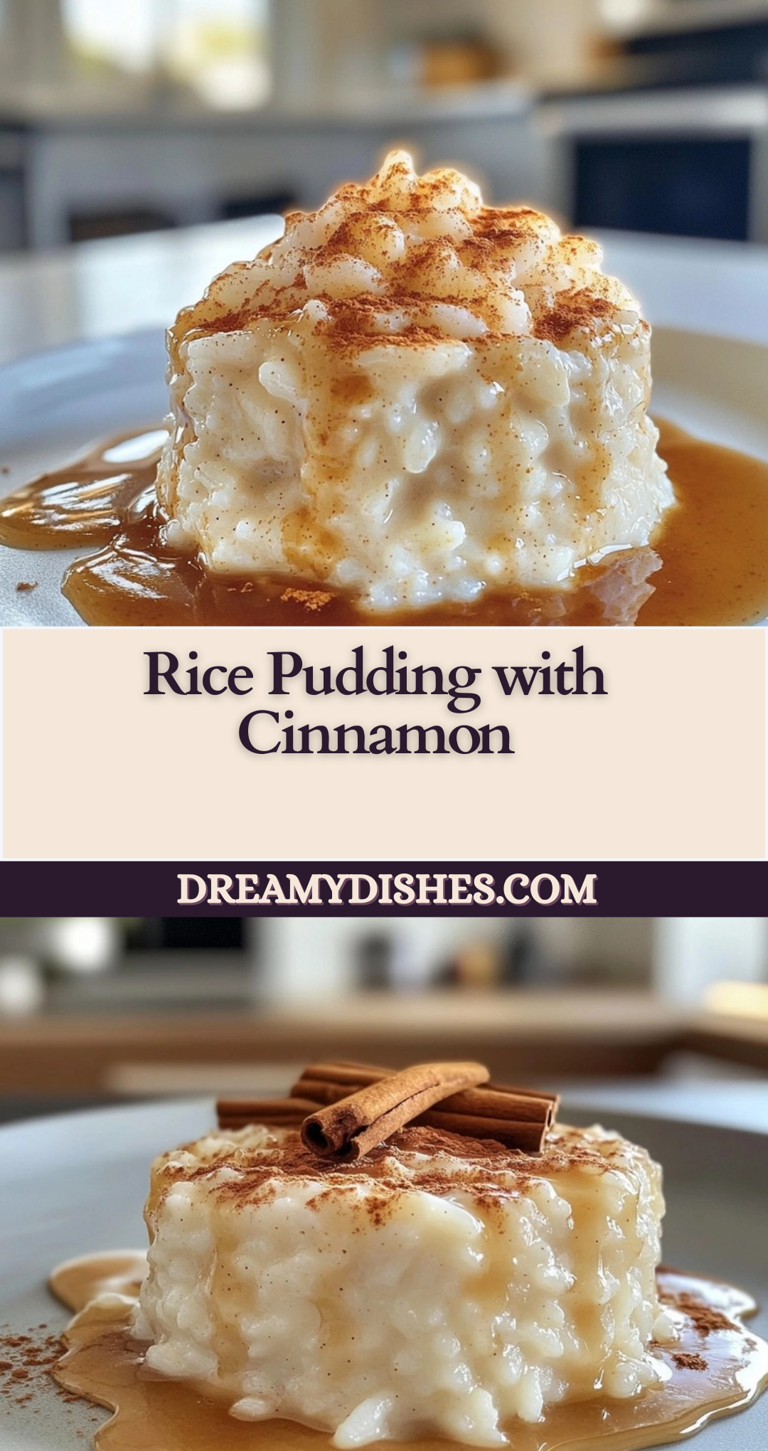 Rice Pudding with Cinnamon