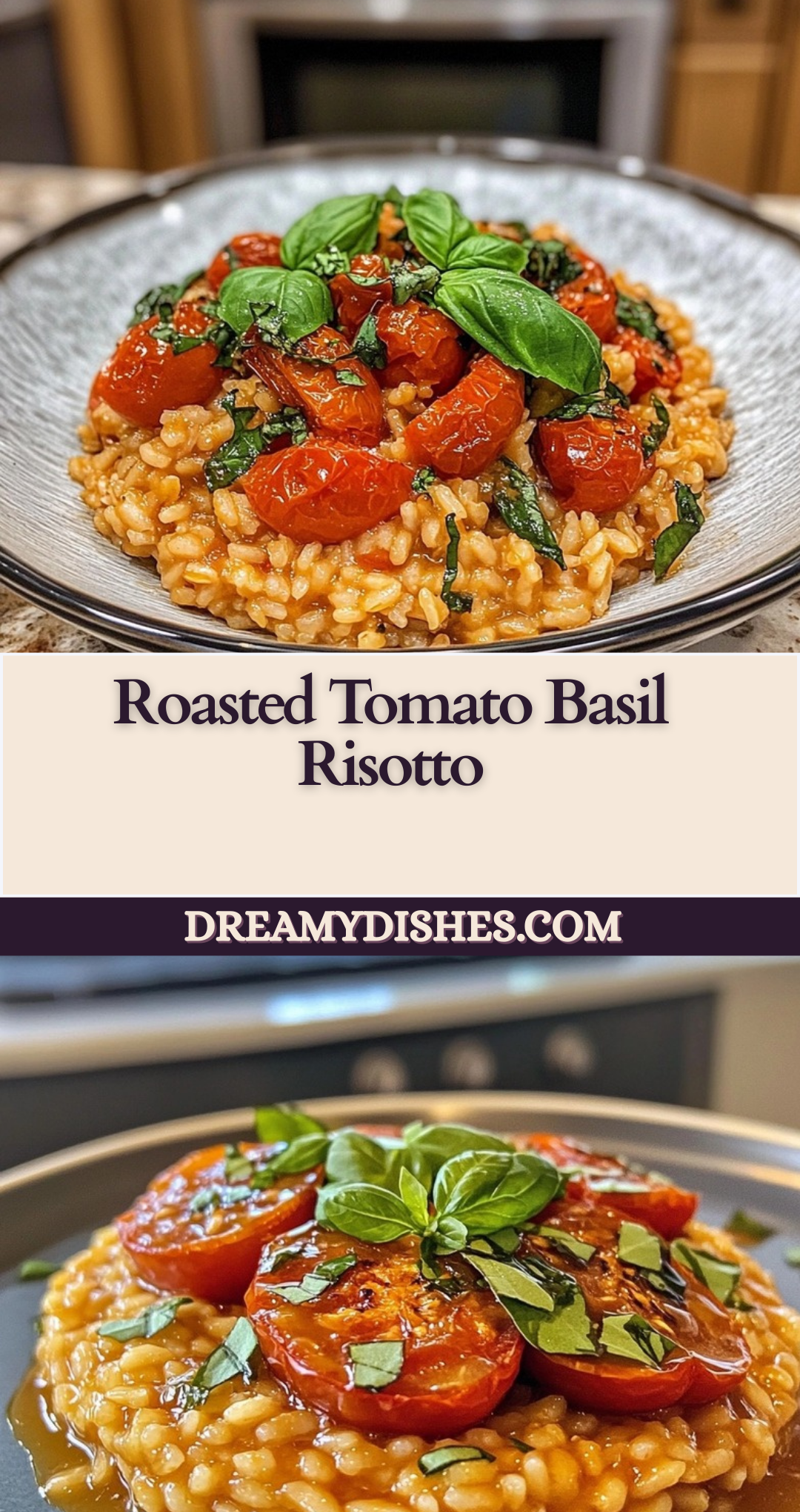 Roasted Tomato Basil Risotto