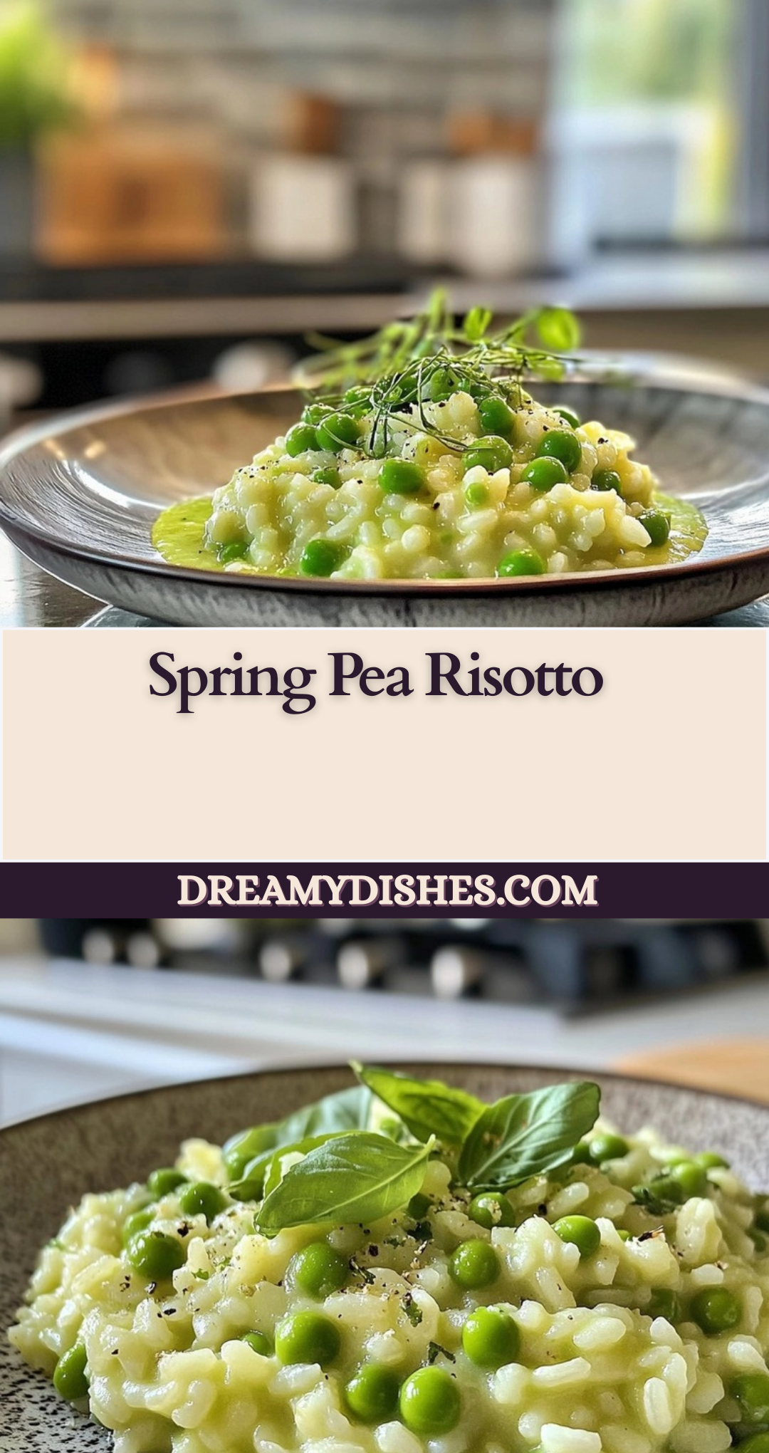 Spring Pea Risotto