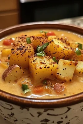 Spicy Cajun Potato Soup