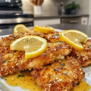 Lemon Pecorino Crispy Chicken