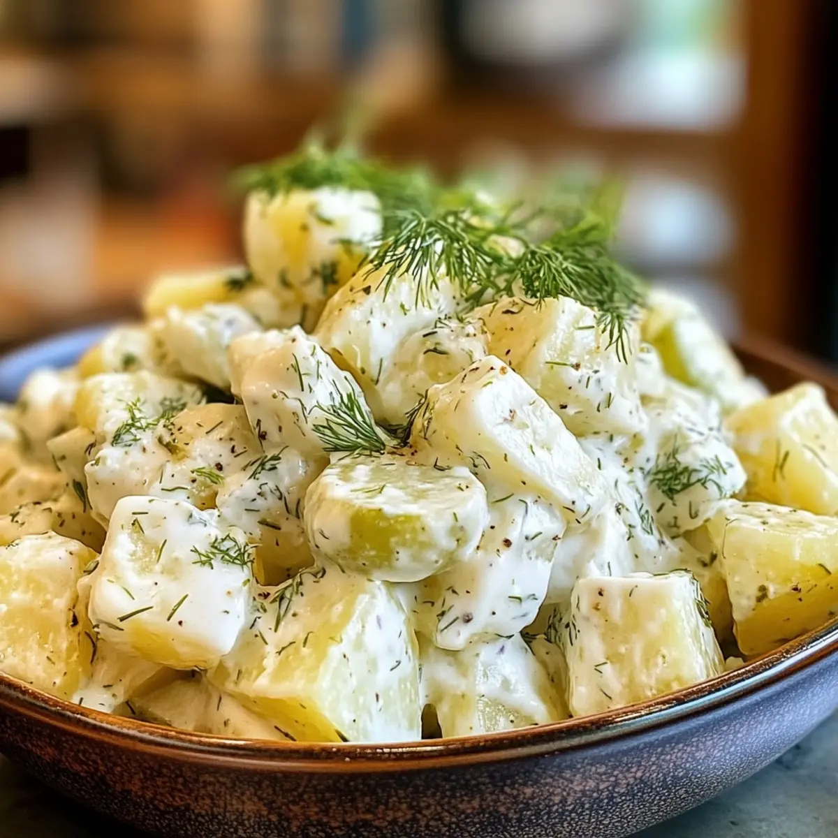 Dill Pickle Potato Salad