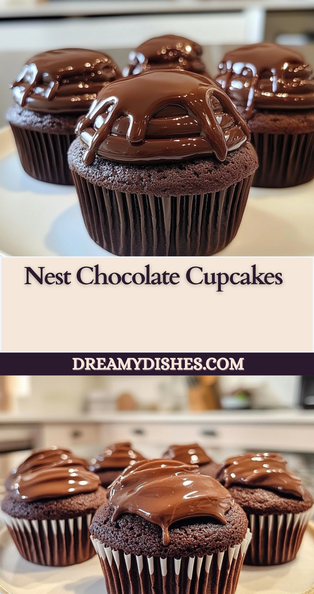 Nest Chocolate Cupcakes