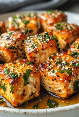 Air Fryer Furikake Salmon Bites