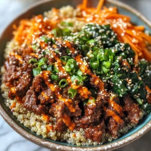 30-Minute Korean Beef and Quinoa Bowls