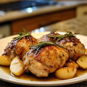 Rosemary Apple Cider Chicken