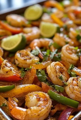 Sheet Pan Chili Lime Shrimp Fajitas