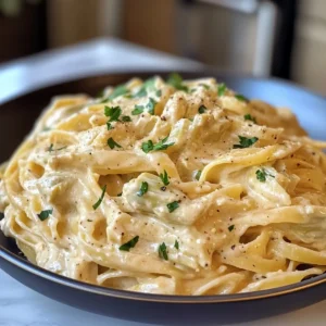 Instant Pot Creamy Artichoke Pasta