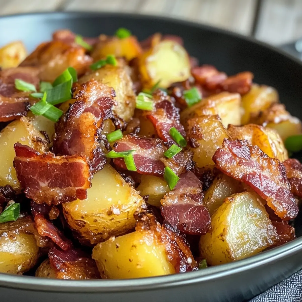 Crispy Irish Bacon Potato Skillet