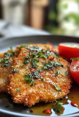 Crispy Chicken Schnitzel Plate