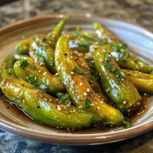 Blistered Shishito Peppers