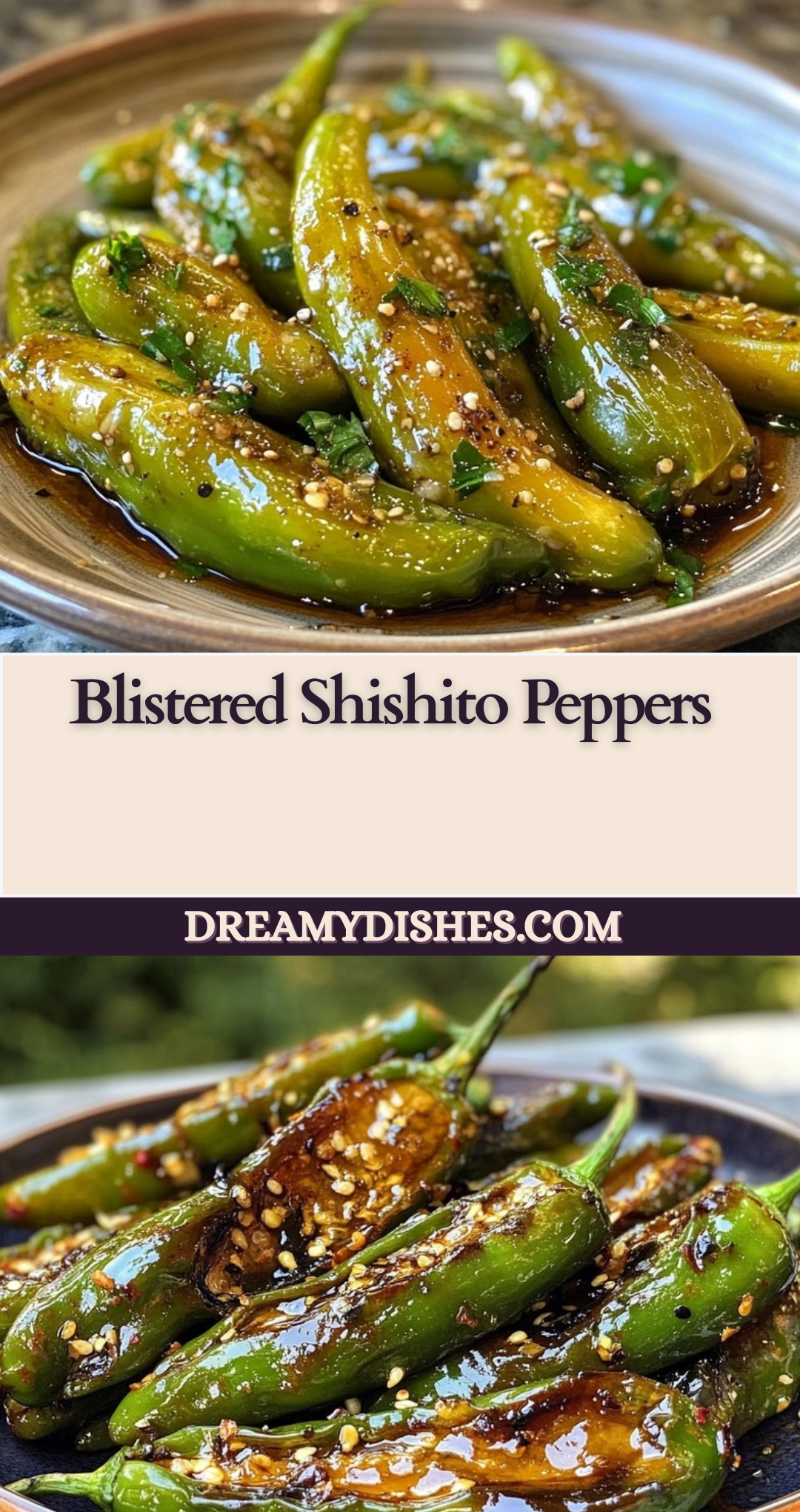 Blistered Shishito Peppers
