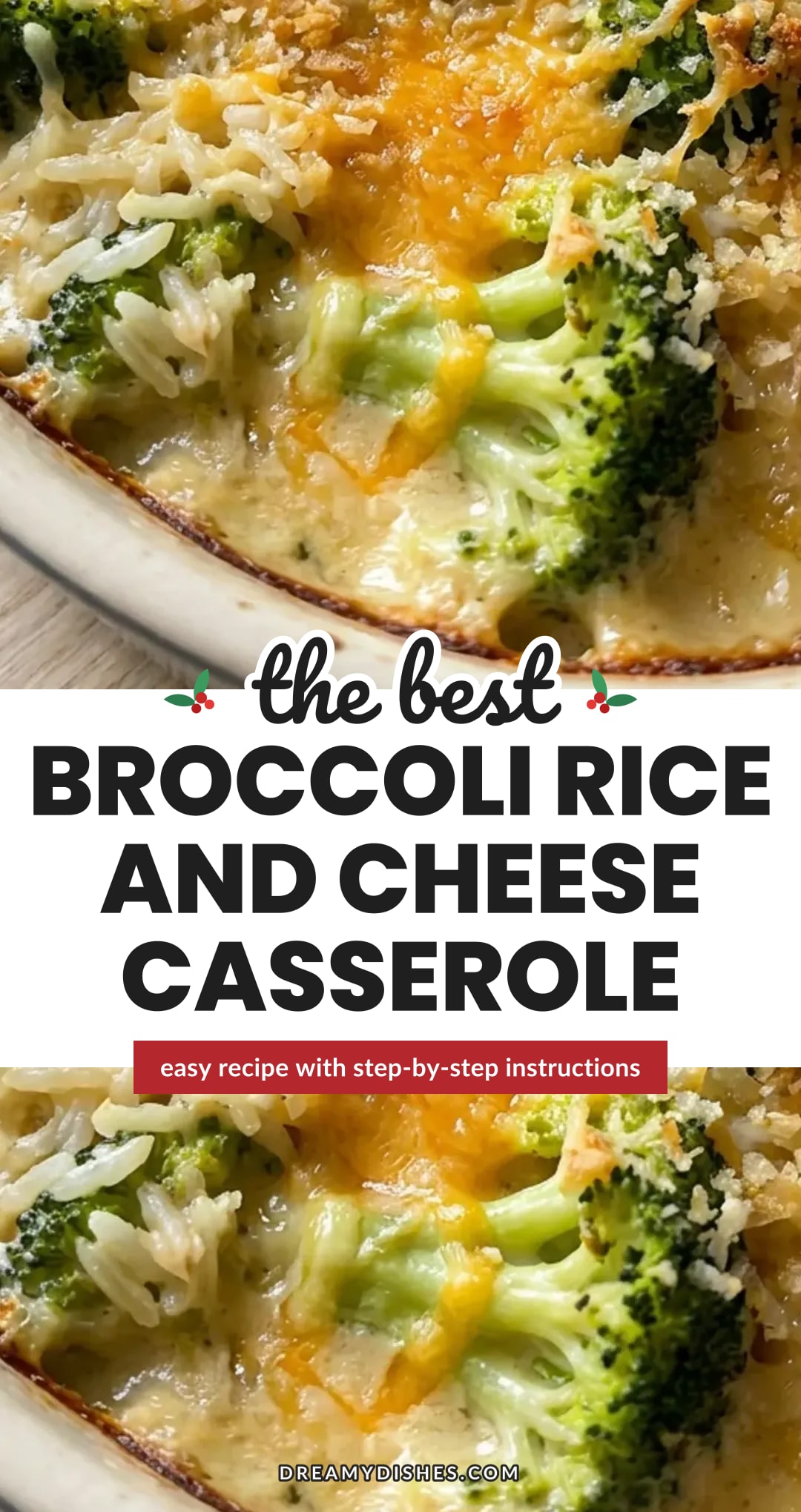 Broccoli Rice and Cheese Casserole Recipe