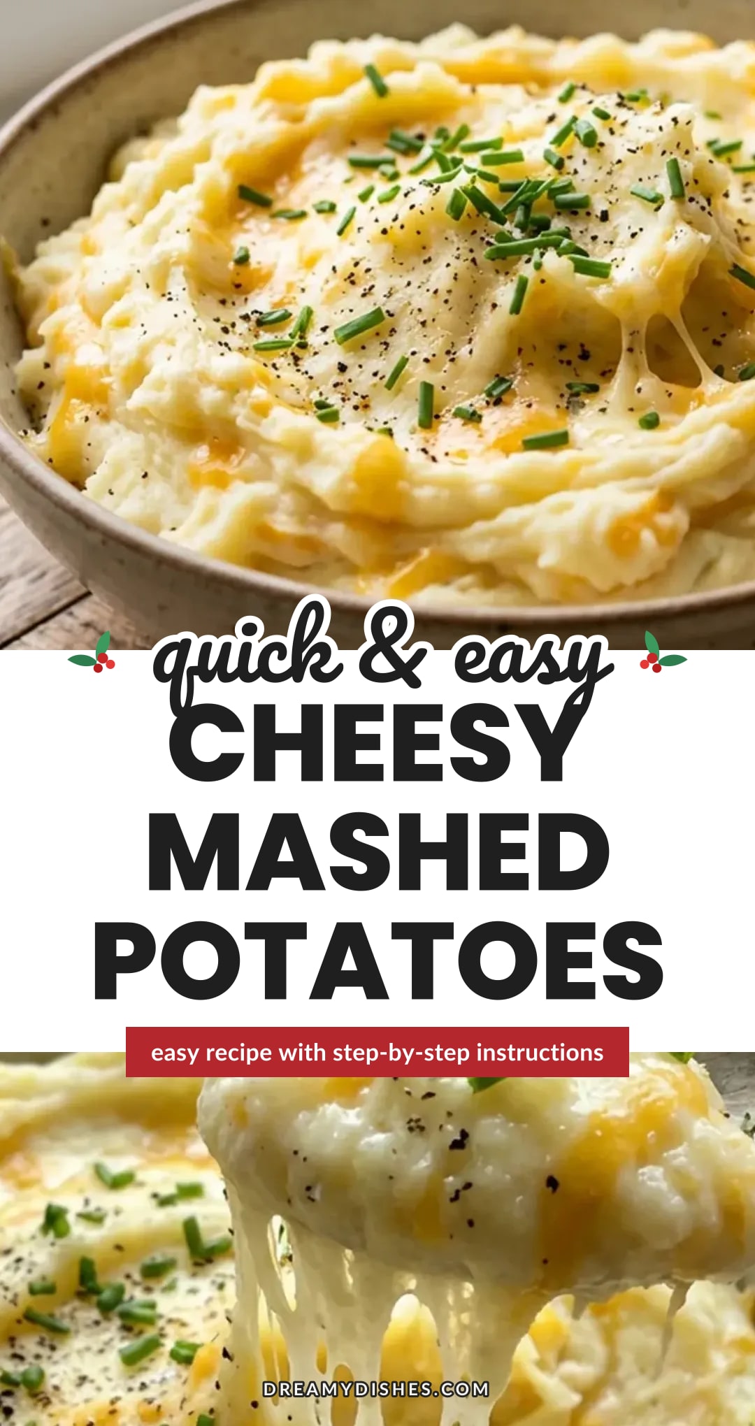 Cheesy Mashed Potatoes Recipe