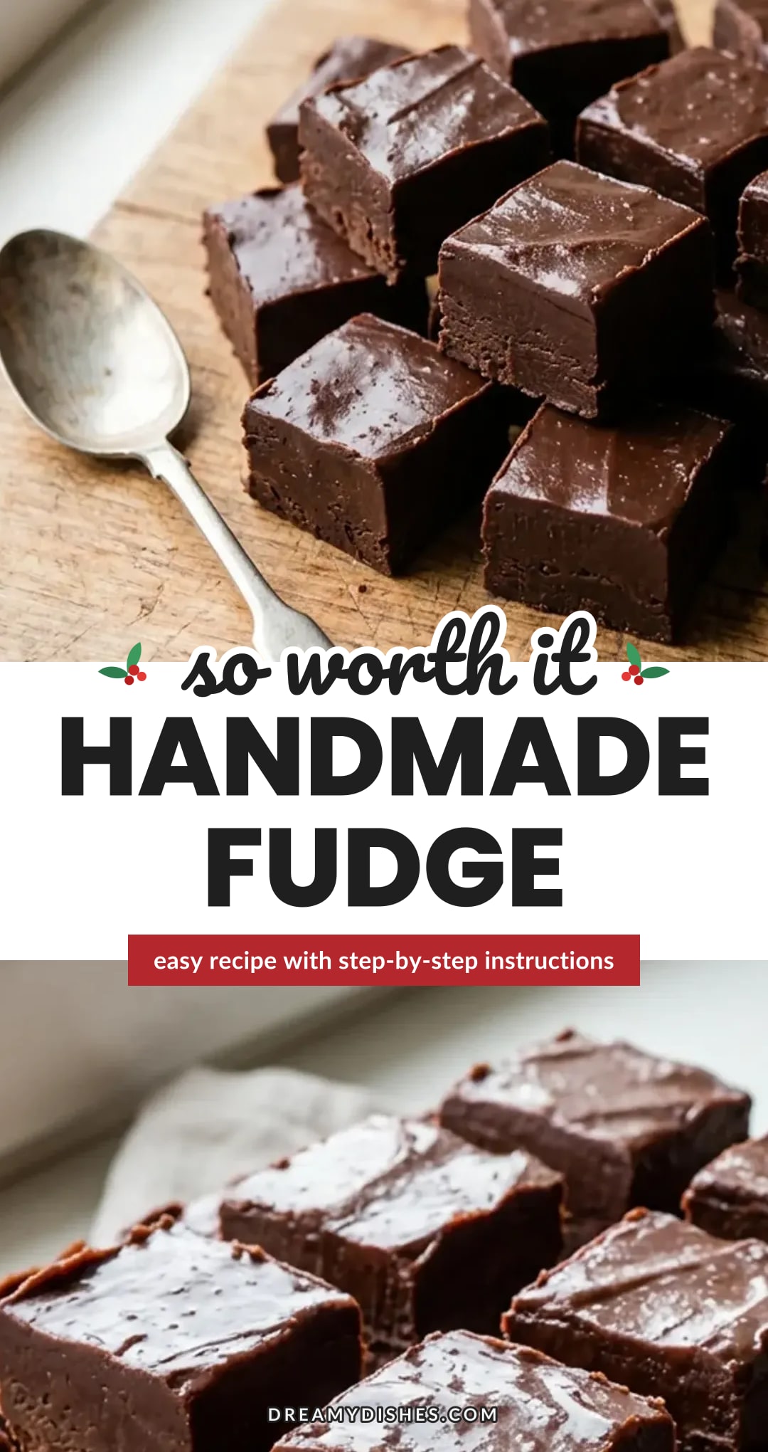 Handmade Fudge Recipe (Easy Chocolate Fudge)