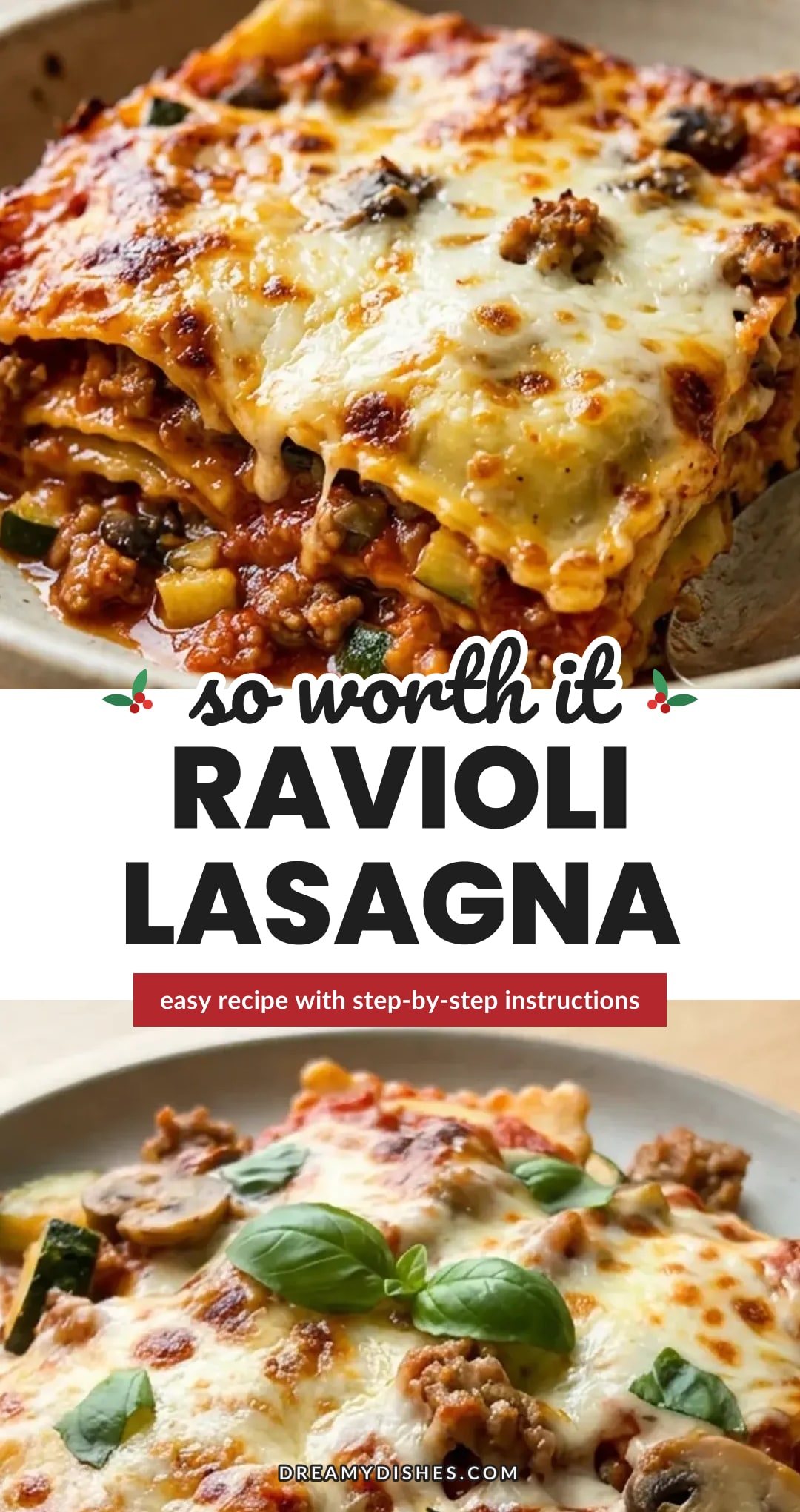 Ravioli Lasagna Recipe (Easy Casserole Dinner)